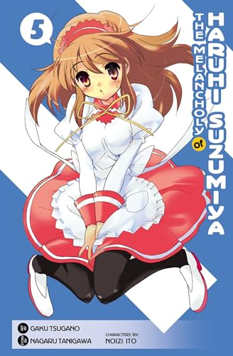 Cover of The Melancholy of Haruhi Suzumiya, Vol. 5 - manga by Gaku Tsugano, paperback Book