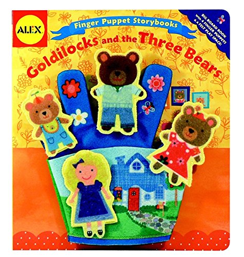 Alex Toys Finger Puppet Storybooks: Goldilocks and the Three Bears