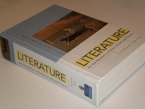 Cover of Literature: An Introduction to Fiction, Poetry, and Drama, Portable Edition by Kennedy, X. J., paperback Book