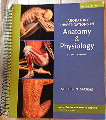 Laboratory Investigations in Anatomy & Physiology, Main Version