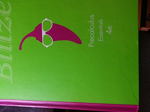 Precalculus Essentials (4th Edition) - Standalone book