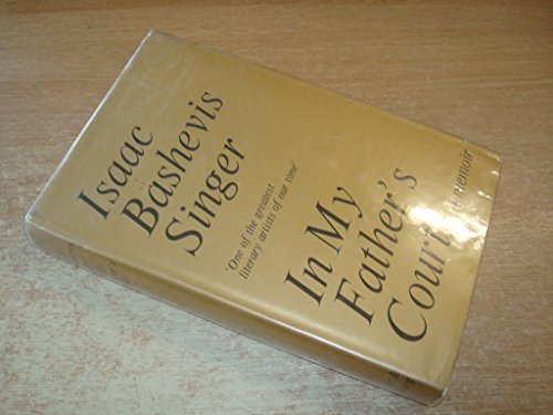 Cover of In My Father's Court by Singer, Isaac Bashevis, hardcover Book