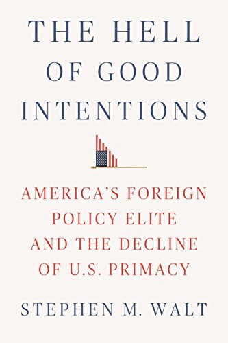 The Hell of Good Intentions: America's Foreign Policy Elite and the Decline of U.S. Primacy