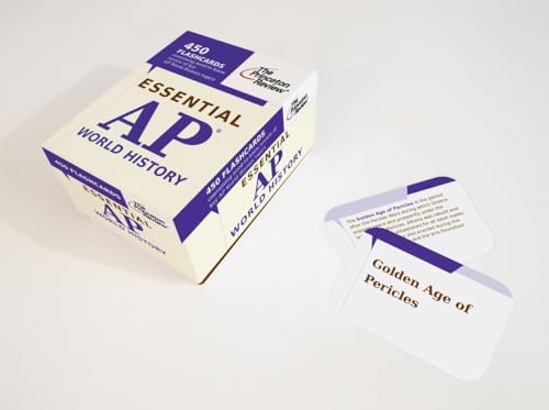 Essential AP World History (flashcards): 450 Flashcards with Need-To-Know Terms for Key AP World History Subject Areas (College Test Preparation)