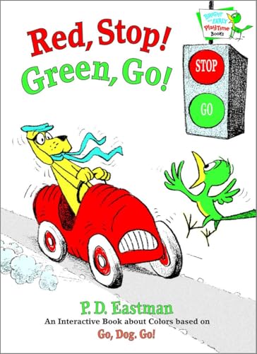 Red, Stop! Green, Go!: An Interactive Book of Colors (Bright & Early Playtime Books)