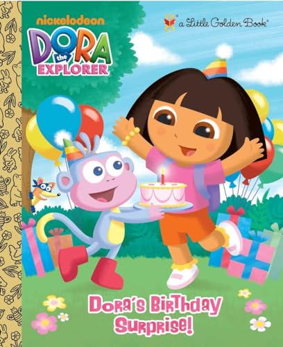 Dora's Birthday Surprise! (Dora the Explorer) (Little Golden Book)