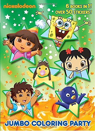 Jumbo Coloring Party (Nick Jr.) (Jumbo Coloring Book: Nickelodeon)