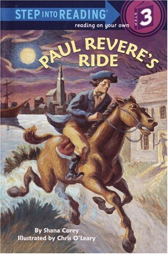 Cover of Paul Revere's Ride (Step into Reading) by Corey, Shana, library Book