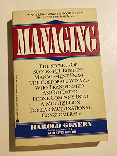Cover of Managing by Geneen, Harold, Paperback Book