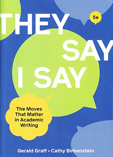 They Say / I Say