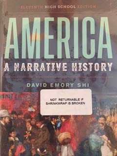 America: A Narrative History