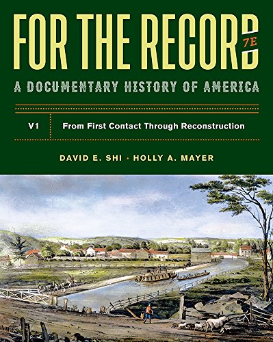 For The Record: A Documentary History