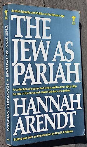 The Jew as Pariah