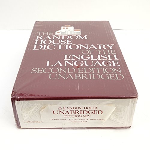 The Random House Dictionary of the English Language, 2nd Edition, Unabridged