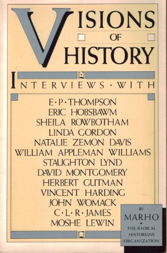 Cover of Visions of History by Marho Staff, paperback Book