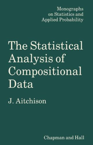 The Statistical Analysis of Compositional Data (Monographs on Statistics and Applied Probability)