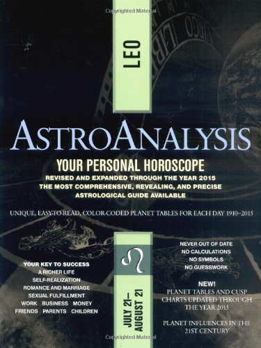 AstroAnalysis: Leo (AstroAnalysis Horoscopes)