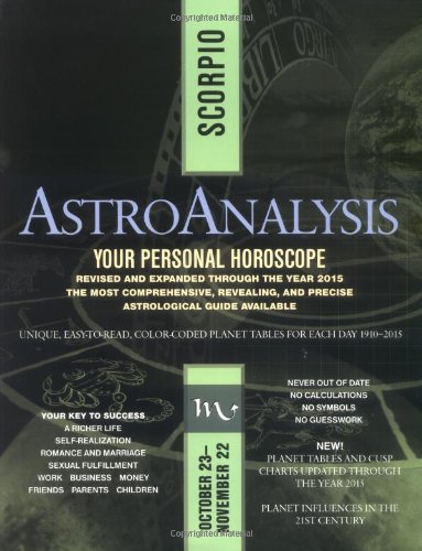 AstroAnalysis: Scorpio (AstroAnalysis Horoscopes)