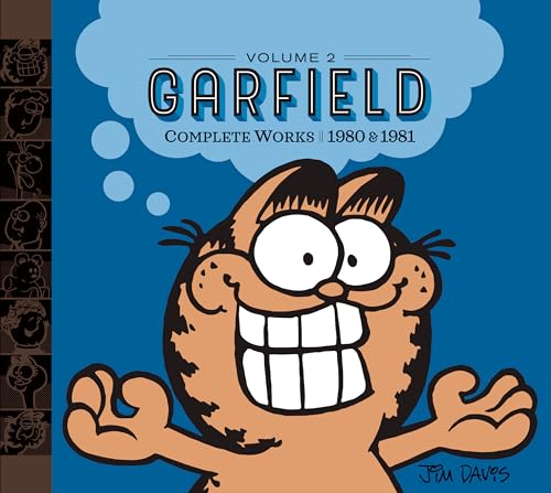 Cover of Garfield Complete Works: Volume 2: 1980 & 1981 by Davis, Jim, hardcover Book