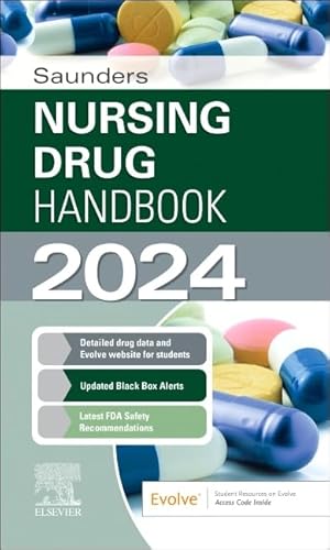 Saunders Nursing Drug Handbook 2024 (The Saunders Nursing Drug Handbooks)