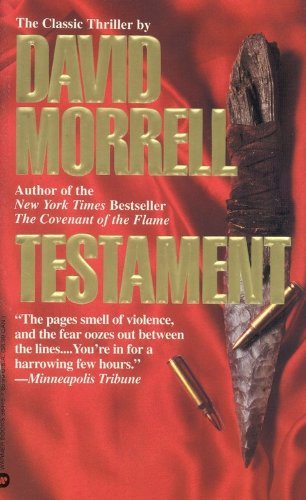 Cover of Testament by Morrell, David, mass_market Book