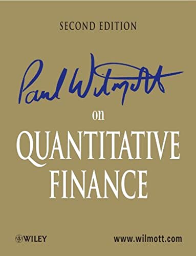 Cover of Paul Wilmott on Quantitative Finance, 3 Volume Set by Paul Wilmott, Hardcover Book