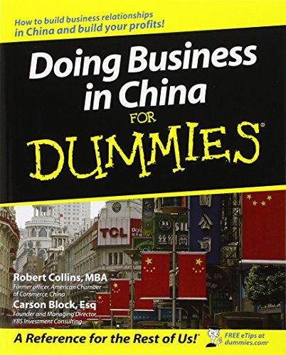 Doing Business in China For Dummies