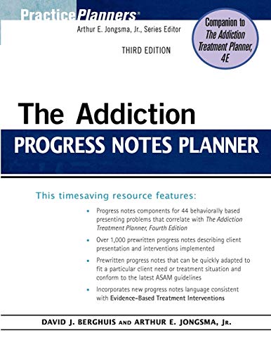 The Addiction Progress Notes Planner