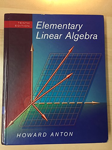 Elementary Linear Algebra