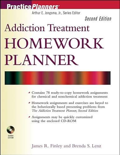 Addiction Treatment Homework Planner (PracticePlanners)