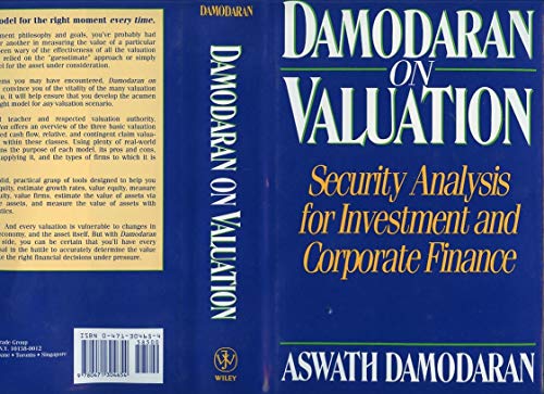 Damodaran on Valuation: Security Analysis for Investment and Corporate Finance