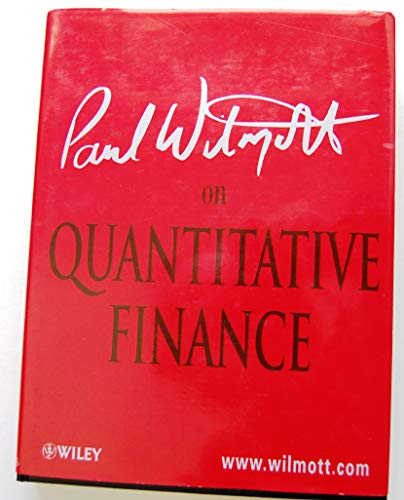 Cover of Paul Wilmott on Quantitative Finance, 2 Volume Set by Wilmott, Paul, hardcover Book