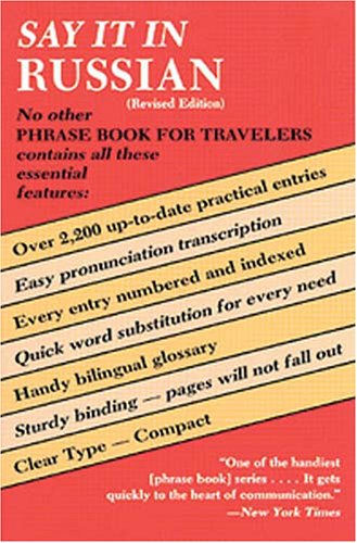 Say It in Russian (Revised) (Dover Language Guides Say It Series)