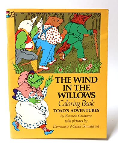 The Wind in the Willows Coloring Book: Toad's Adventures