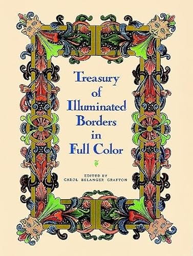 Treasury of Illuminated Borders in Full Color (Dover Pictorial Archive)