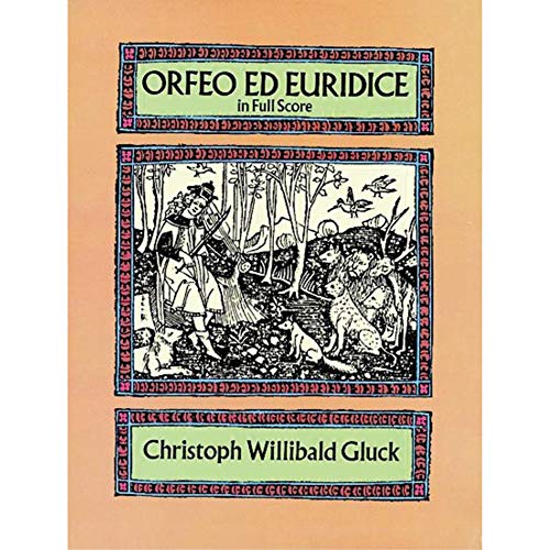 Orfeo ed Euridice in Full Score (Dover Music Scores)