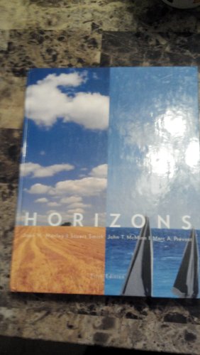 Cover of Horizons, 5th Edition by Manley, Joan H., Hardcover Book