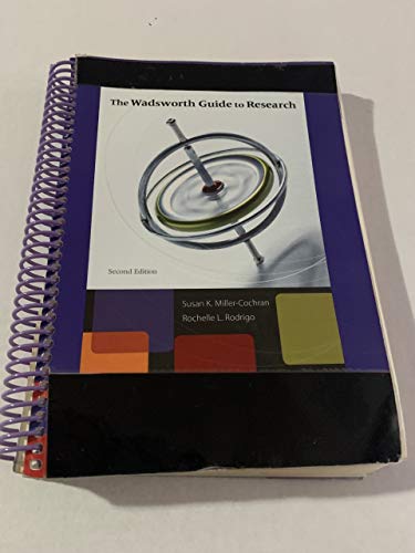 The Wadsworth Guide to Research
