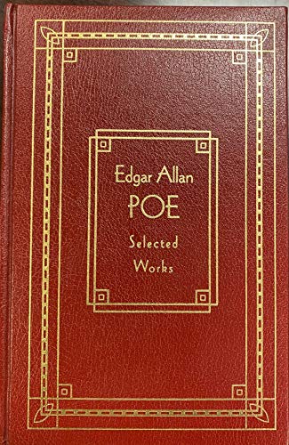 EDGAR ALLAN POE SELECTED WORKS [Leather Bound]