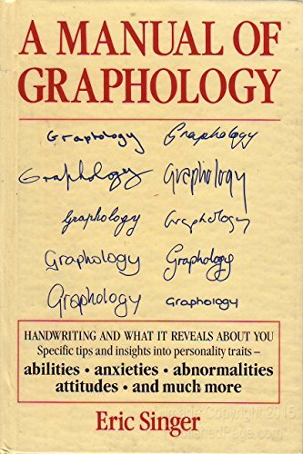 Manual Of Graphology