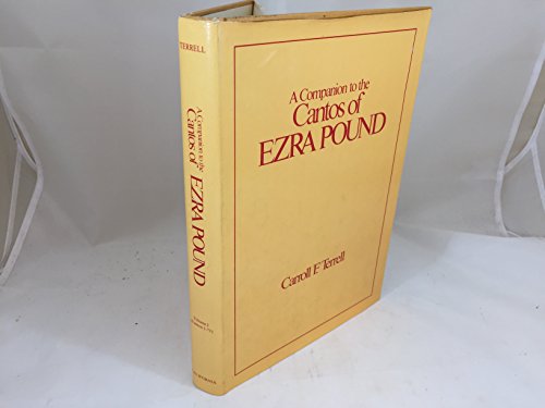 Companion to the Cantos of Ezra Pound: 001