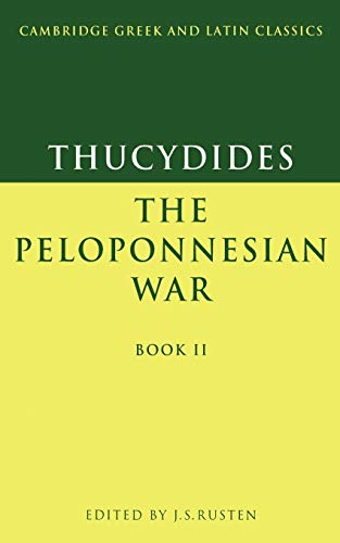 Thucydides: Pelop War Book 2 (Cambridge Greek and Latin Classics)