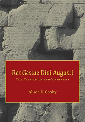 Res Gestae Divi Augusti: Text, Translation, and Commentary