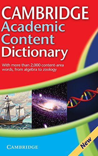 Cambridge Academic Content Dictionary