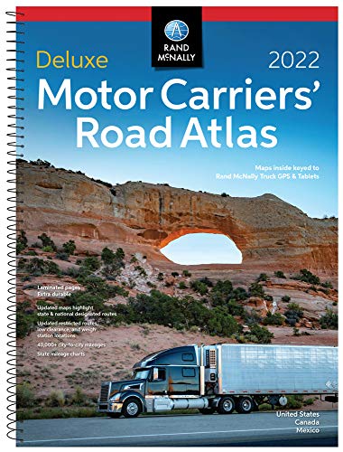 Rand McNally 2022 Deluxe Motor Carriers' Road Atlas: United States, Canada, Mexico