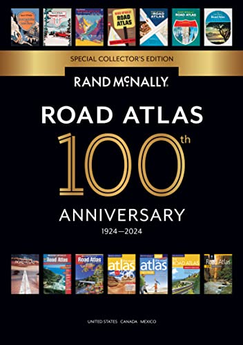Rand McNally 2024 Road Atlas: United States, Canada, Mexico: 100th Anniversary