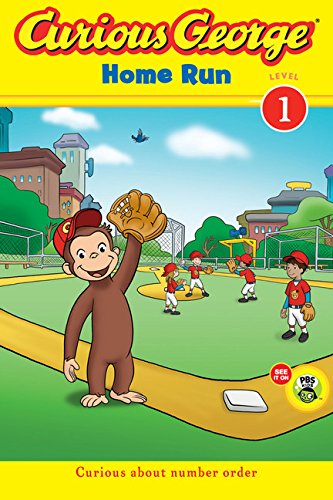 Curious George Home Run (CGTV Early Reader) (Green Light Readers Level 1)