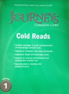 Cold Reads Grade 1 (Journeys)