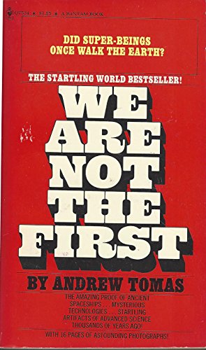 We Are Not the First