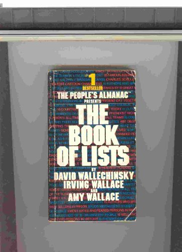 The People's Almanac Presents The Book of Lists